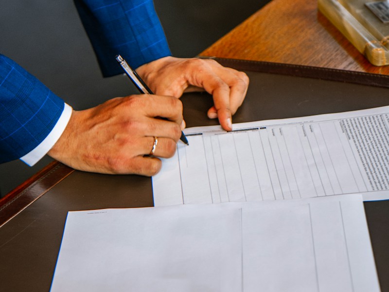 Reviewing a real estate contract