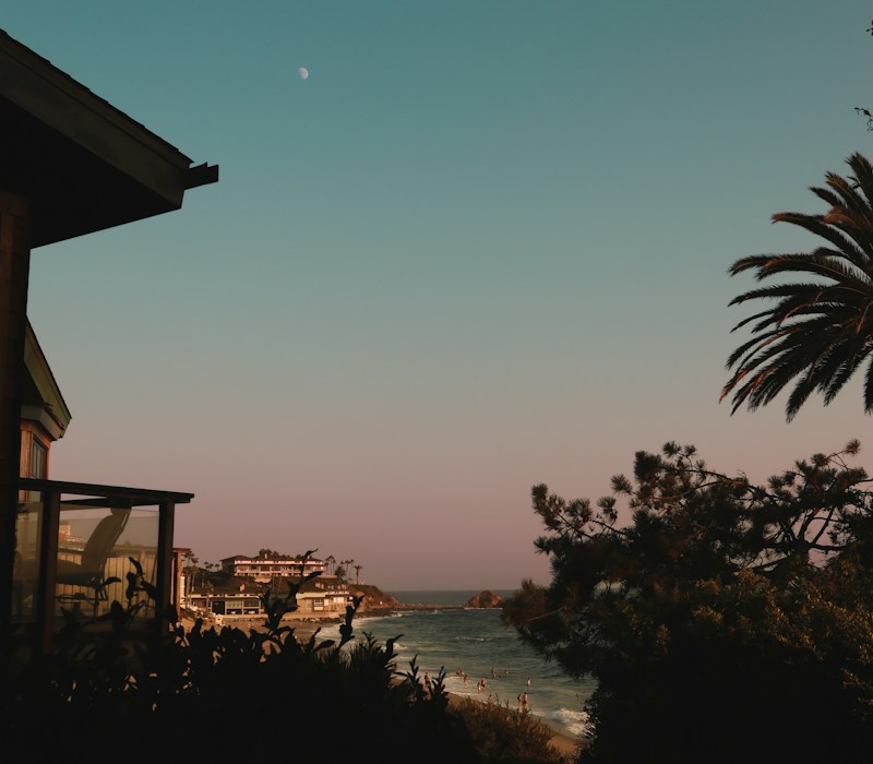 House beside a coastal waterway in Baja California