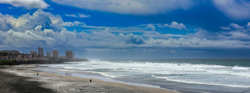 Rosarito coastline